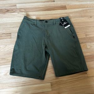 O’Neill shorts in size 33. Dark green. Never worn before, without tags